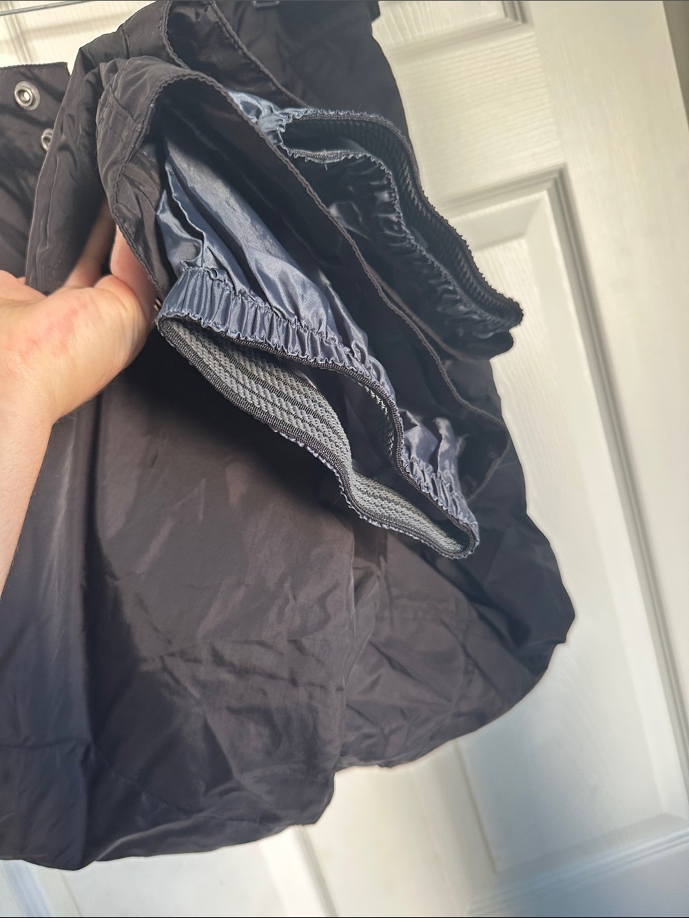 White Sierra Black Cargo Snow Pants - Picture 4 of 6